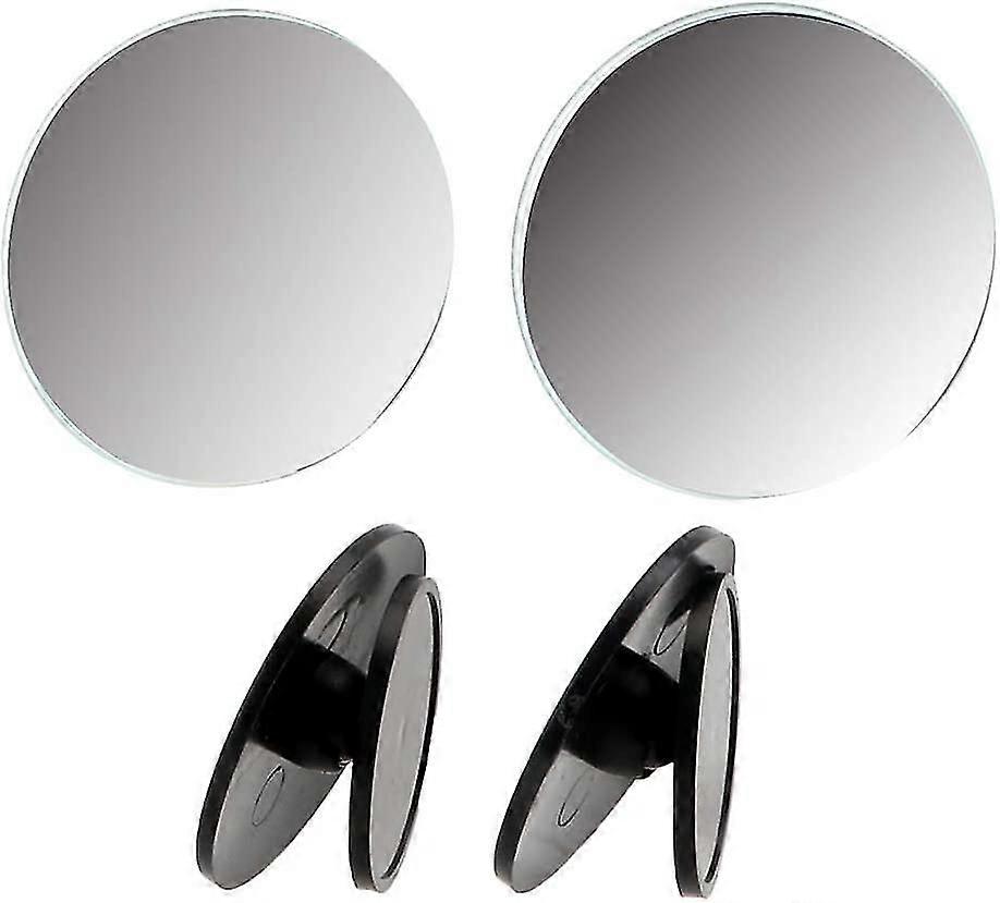 Car Rearview Mirror 360 Degree Wide Angle For Car Blind-spot Small Round Convex Mirror 2pcs