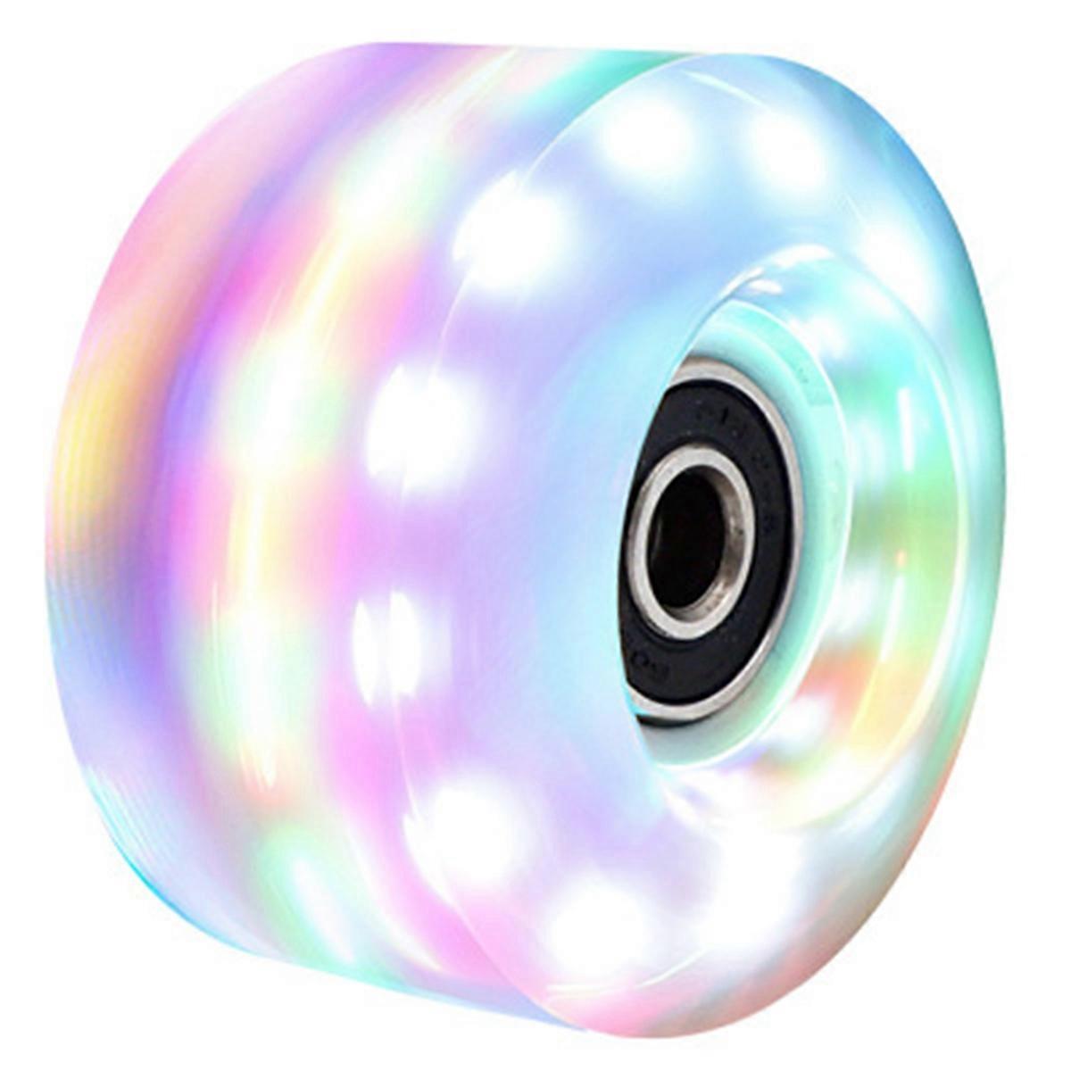 1 Pcs Roller Skate Wheels 58mm X 32mm Luminous Quad Roller Skateboard Roller Skates Light Up Wheels
