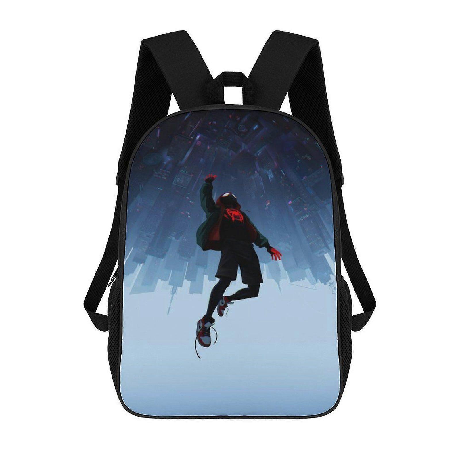 i2316 Miles Morales Backpack Shoulders DaypackBag Work Travel Classic Unisex Backpack kli2316