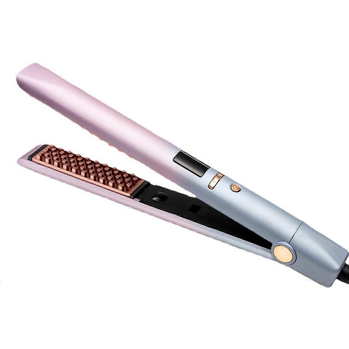 Curling iron for adding volume to medium-length or fine hair