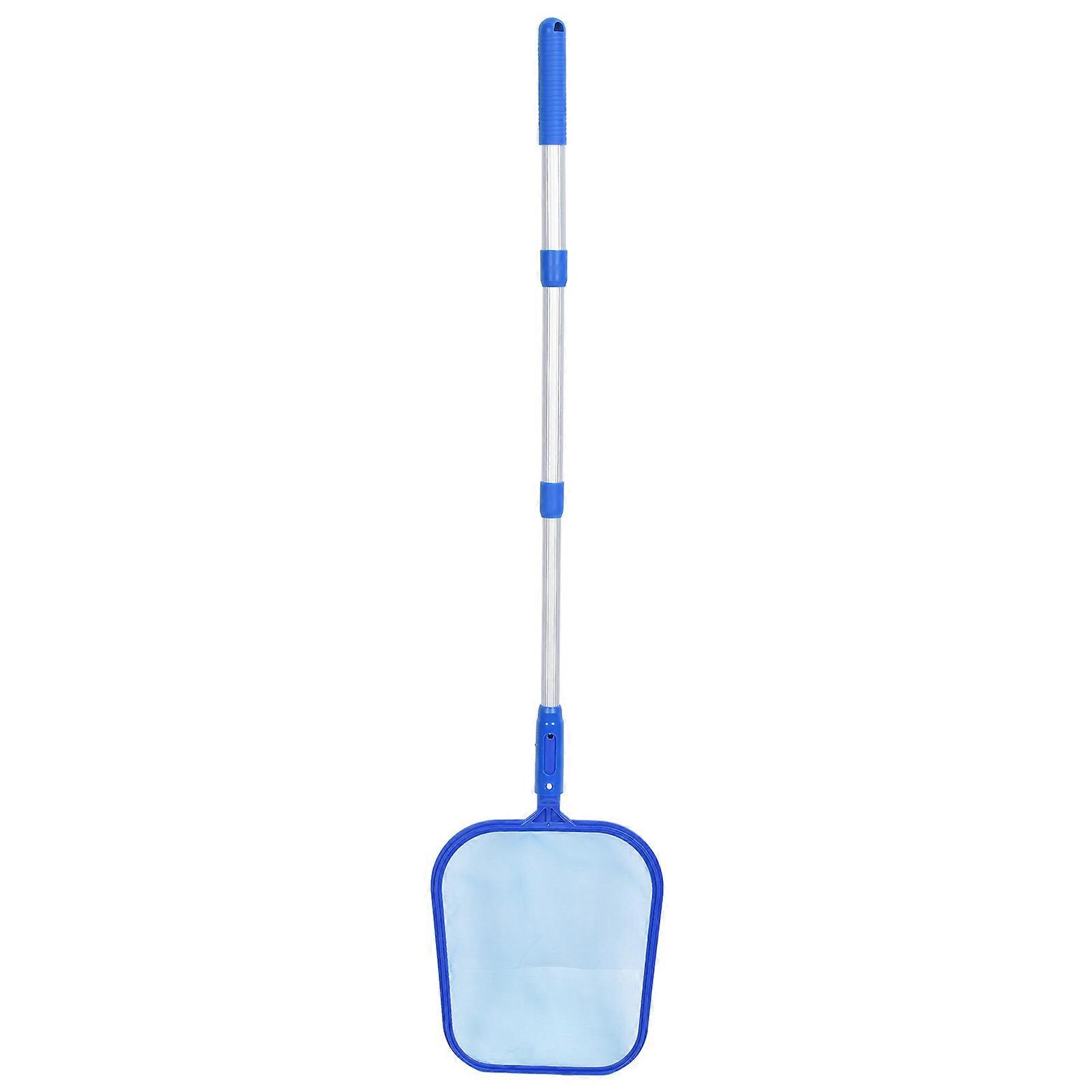 Pool Cleaning Tools Pool Skimmer Net Leaf Rake Swimming Pool Cleaner Supplies with 3‑section Telescopic Pole Scoop Net