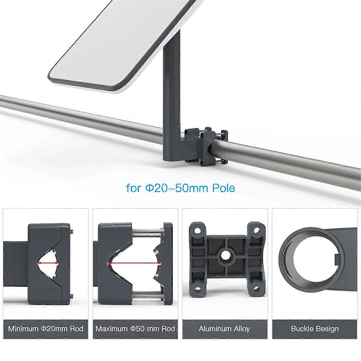 SK0084 for Mini RV Ladder Mount Mini Roof Rack Mount Mini Pole Clamp Mount with Pipe for RVs