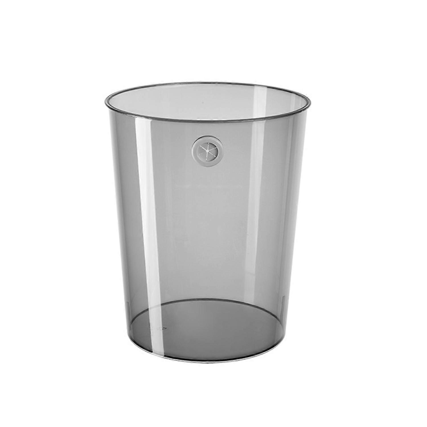 Garbage Can Smooth Surface Round Hole Design Trash Cans Lightweight Sturdy Waste Container for Home