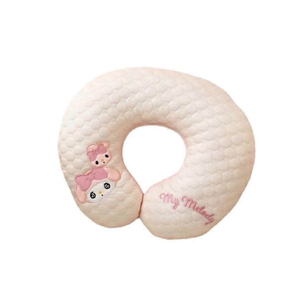 Cartoon Cute Ice Silk Cool Neck Protector U-shaped Pillow