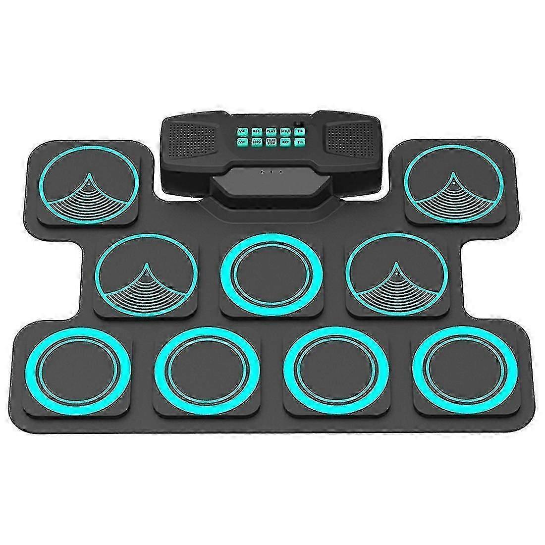 Electronic Drum Set 9 Pads Beginner Practice Midi Drum Wg501