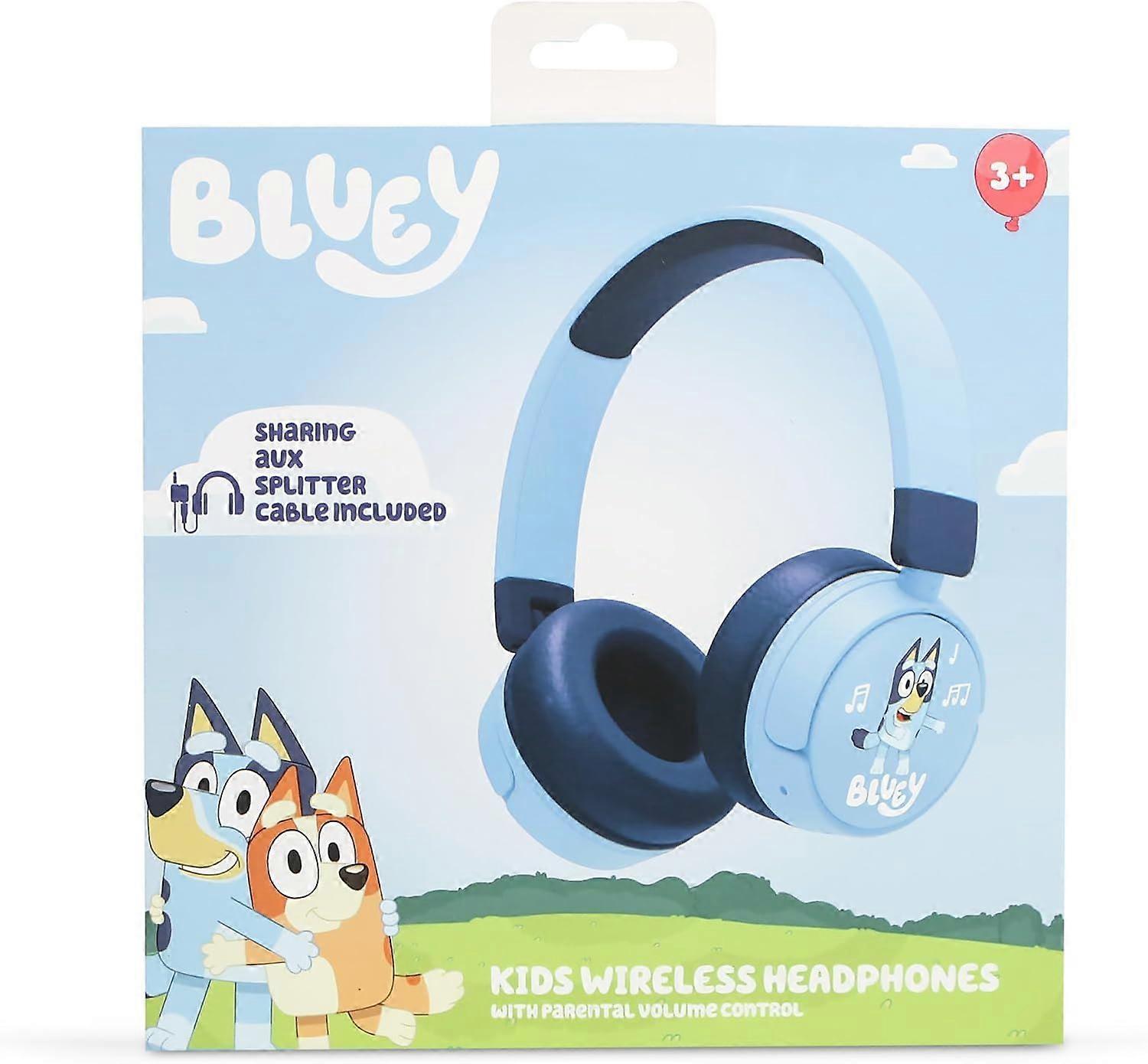 OTL Wireless Junior Bluey Headphones Blue