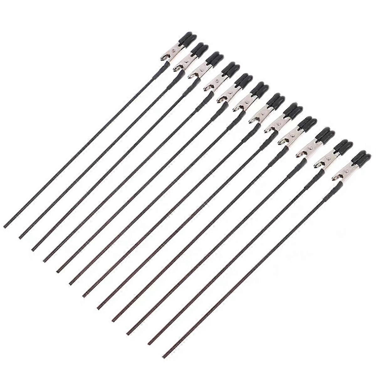 12pcs Model Painting Stand Base Holder Magnetic Bendable Alligator Clip Sticks Set Modeling Tools for Airbrush