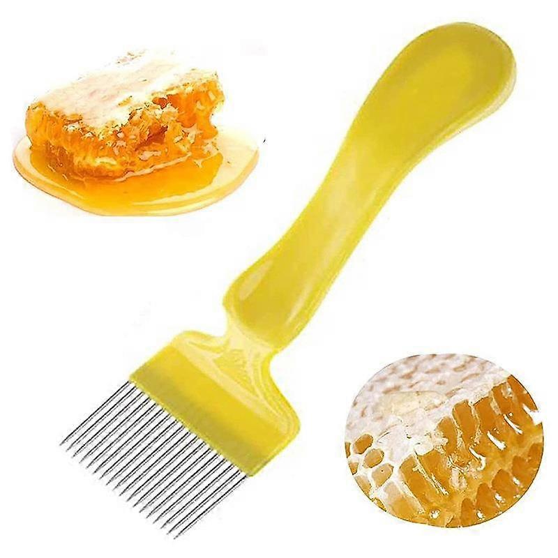 Pcs Stainless Steel Uncapping Fork with 21 Tines Honey Comb Beekeeping Equipment Accessories Bee Fork Uncapping Fork Beekeeper Beekeeping Tool