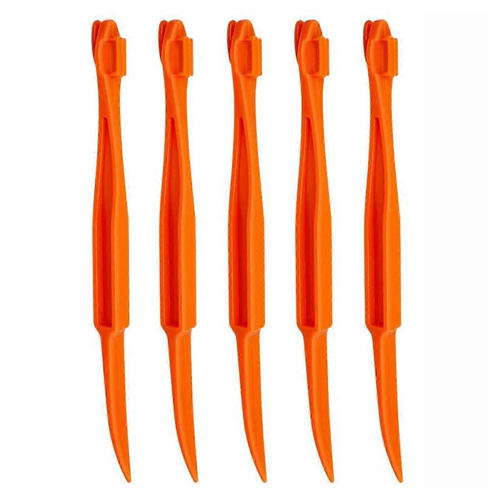 5 - piece set of multifunctional citrus peeler for easy and fast peeling