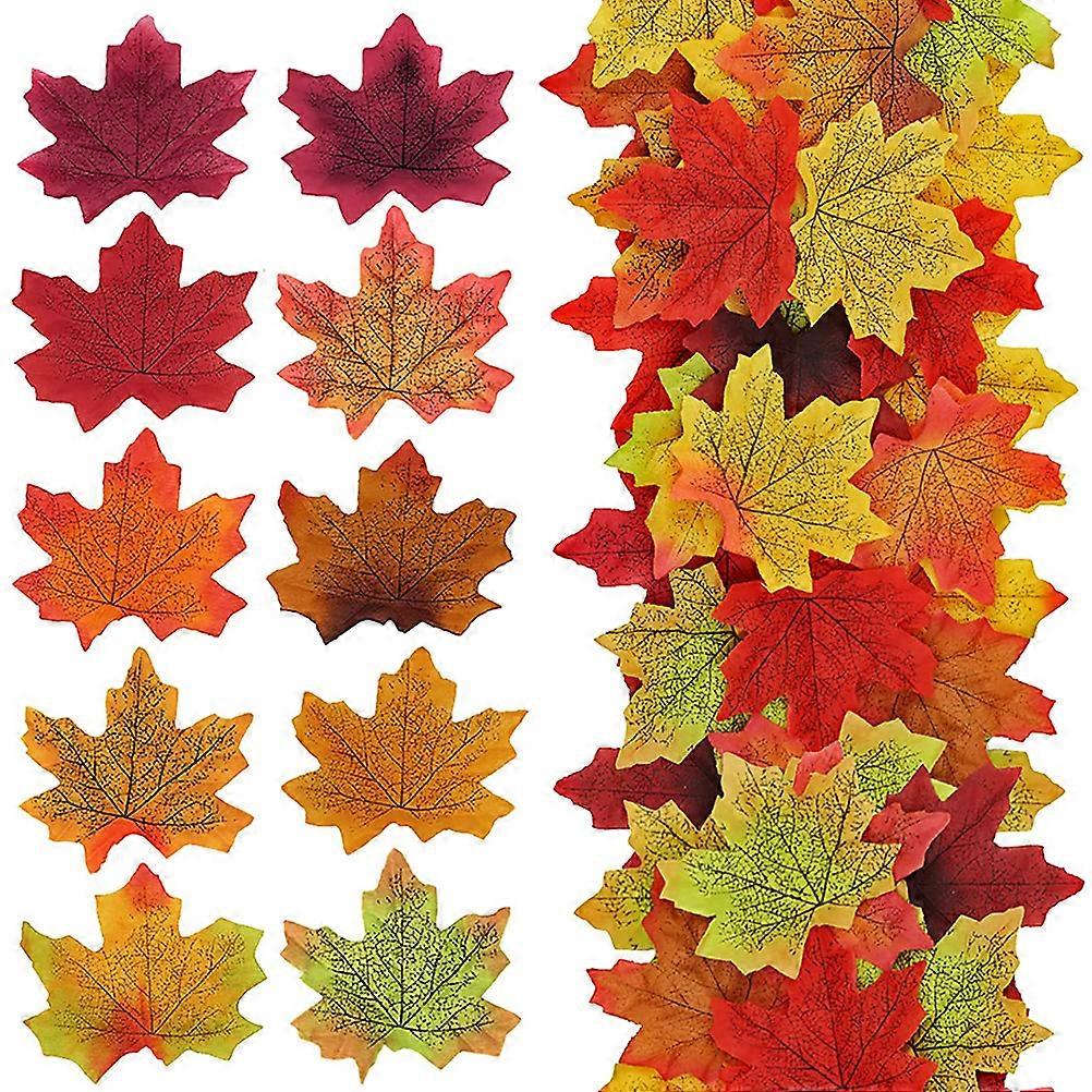 Artificial Maple Leaves, Autumn Leaves, Wedding Decor