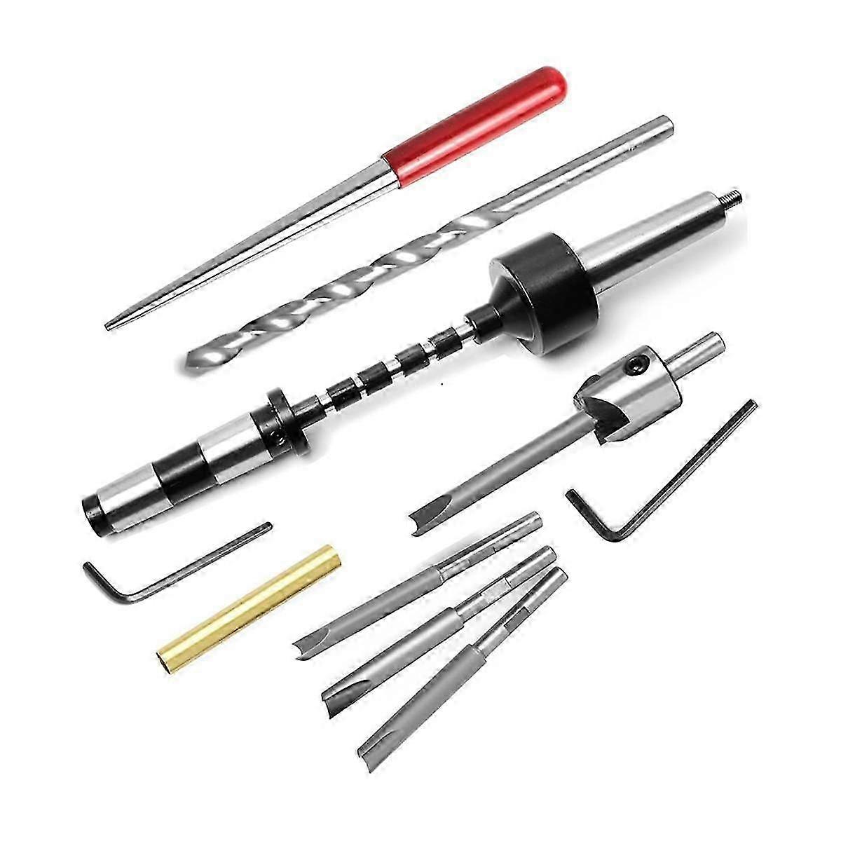 Refill Shaft Protector + 7-Piece Universal Barrel Trimming System + Universal Barrel Insertion Tool JN