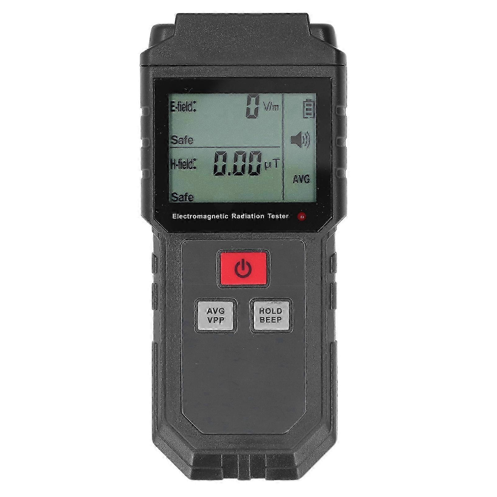 Electromagnetic Radiation Detector Portable Magnetic Field Radiation Tester EMF Meter for Outdoor