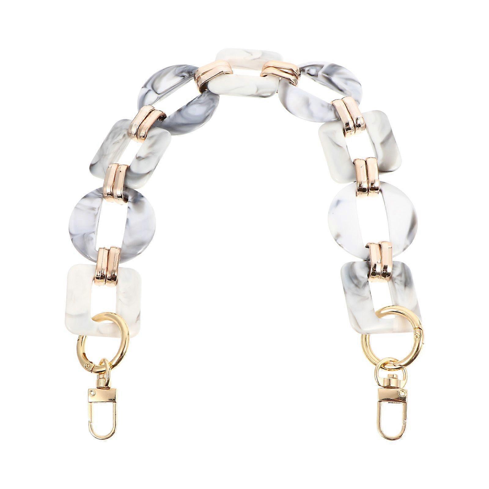 Resin Bag Chain Retro Bag Chain Unique Handbag Replacement Chain Bag Accessory