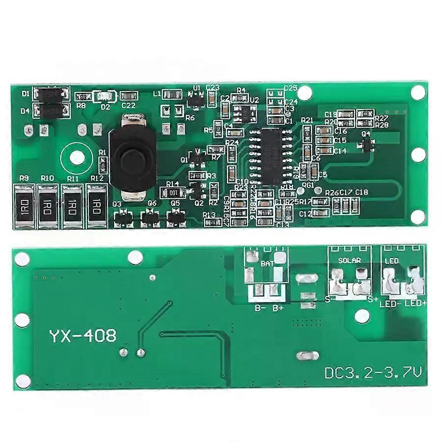 DC 32V 37V Solar Lamp Controller Module Circuit Board Automatic Microwave Radar Induction With Switch Flexible To Operate