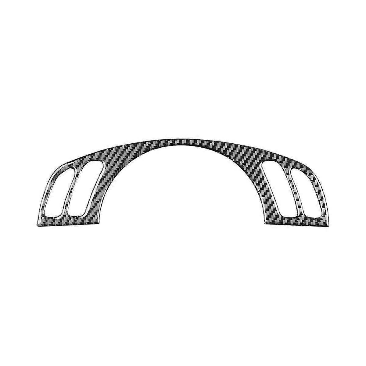 Carbon Fiber for X5 E53 2000-2006 Car Steering Wheel Buttons Cover Trim Interior Accessories
