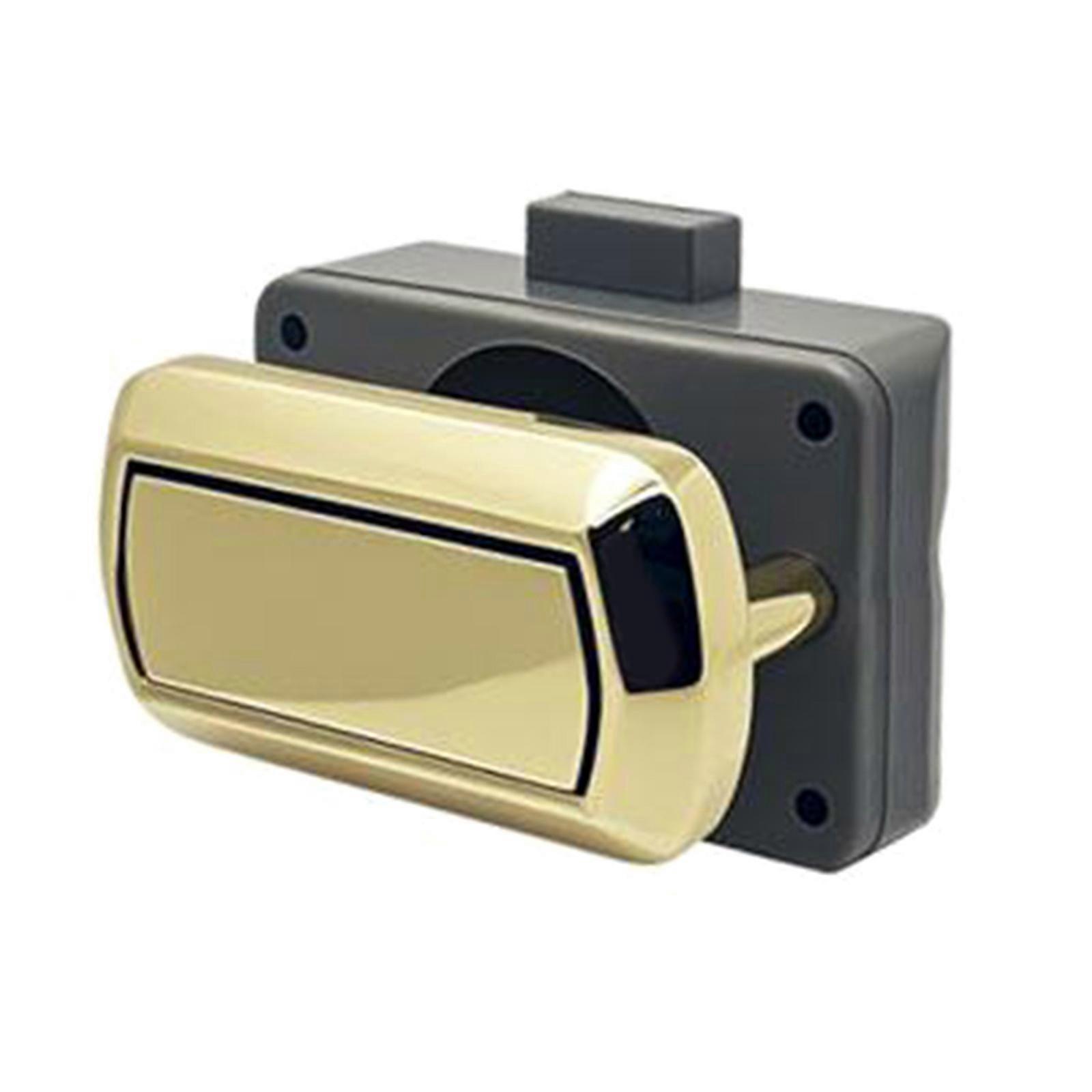 Push Button Lock Korozyona Dayanıklı & Alan Tasarrufu Sağlayan Push Button Yakalar Basit Kurulum Deniz Uygulamaları için Altın