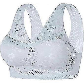 "Sutiã Anti-flacidez para Mulheres Sutiã Corretivo de Postura Respirável Push Up Bras X-Large Cinza
