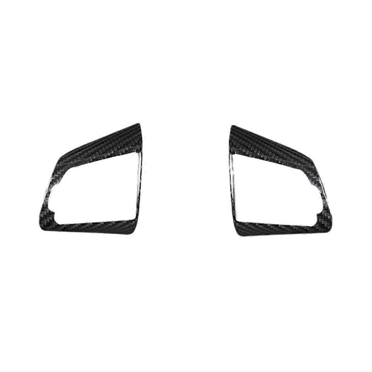 Carbon Fiber Sticker Steering Wheel Panel Trim for 2018-2022