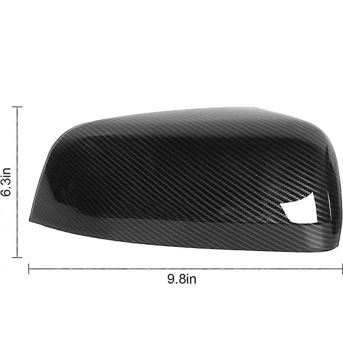 Chrome Silver Rear View Mirror Cover for Durango 2014-2021