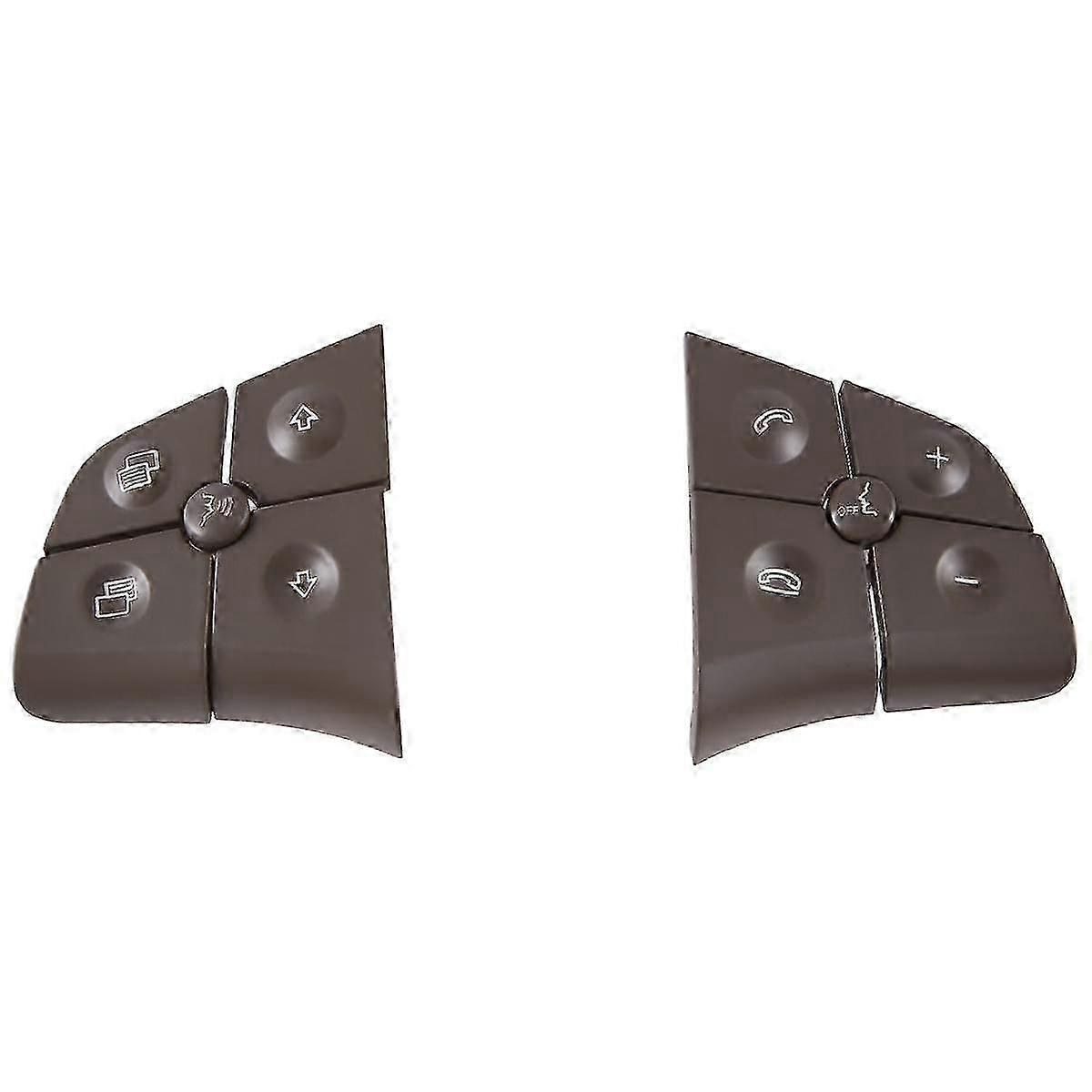 Dark Yellow 5 Keys Steering Wheel Button Multi-Function Switch Button Switch Button for - ML B R