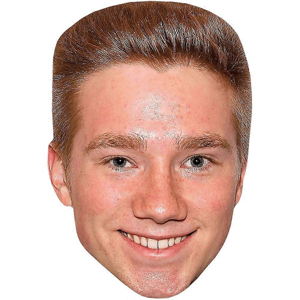 Tyler Reddick (Young) Celebrity Mask, Flat Card Face