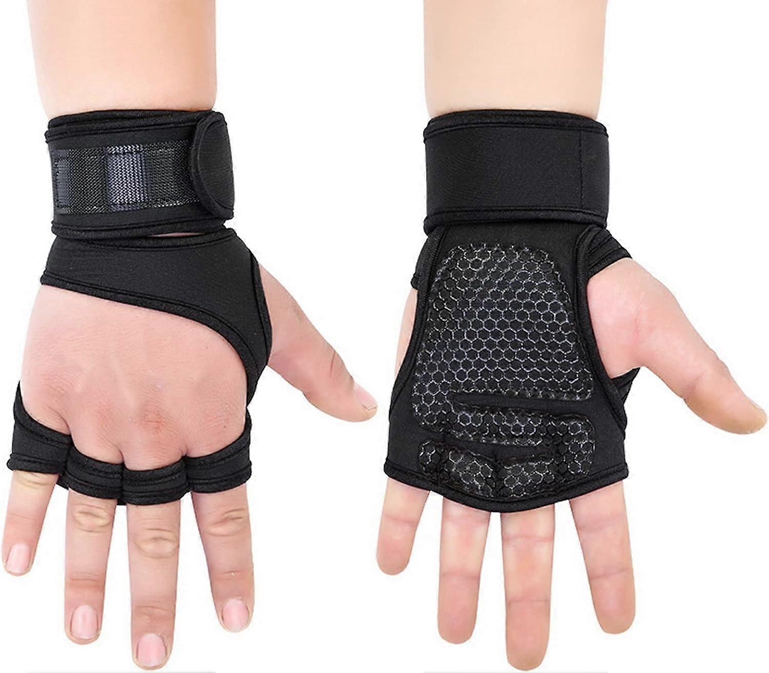 Workout Gloves for Men and Women, Exercise Gloves for Weight Lifting, Cycling, Gym, Training, Breathable and Snug fit (Medium)
