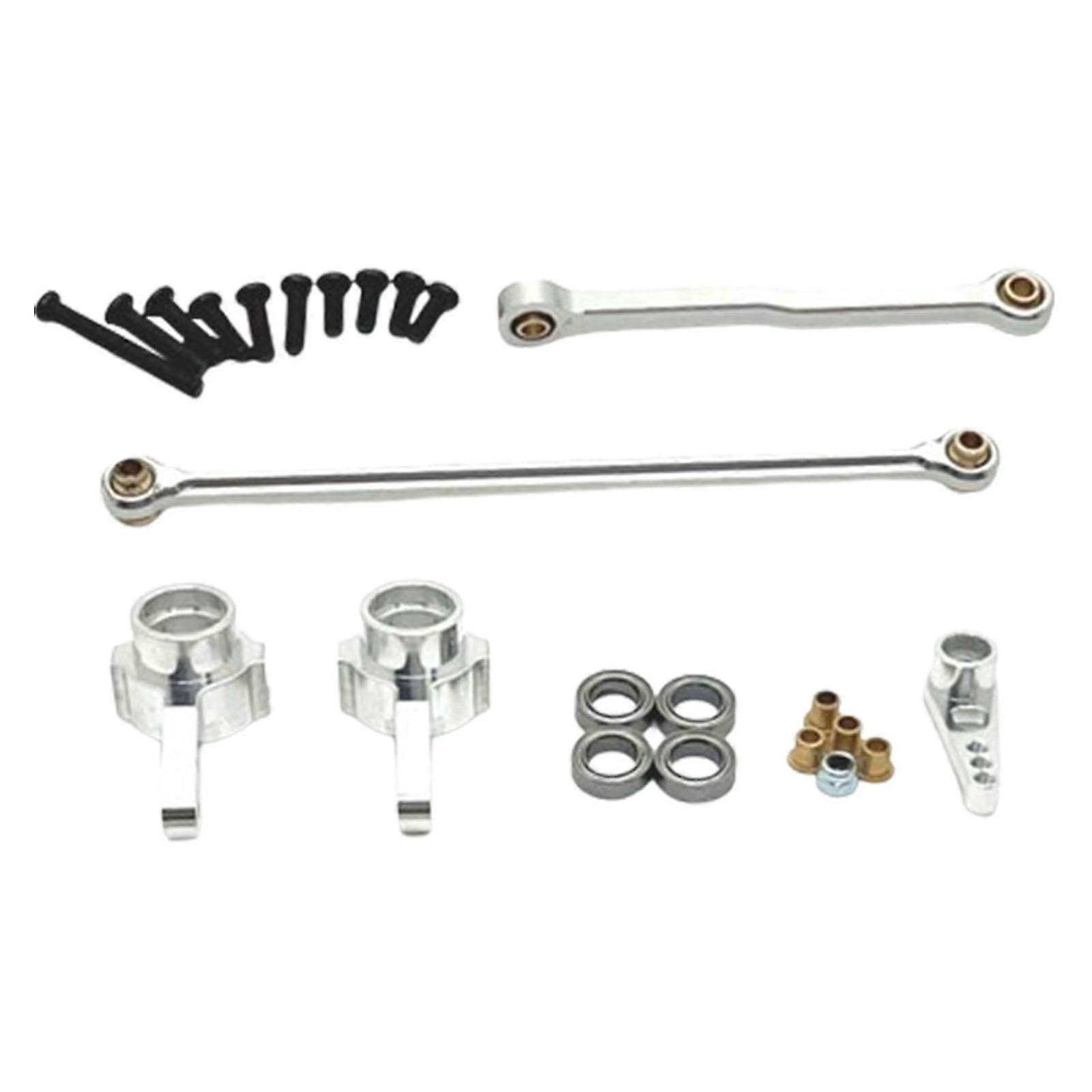 Servo Link Rod Supply Upgrade Parts RC Steering Components for D90 MN78 1/12 Argent