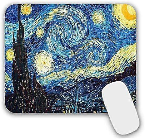 Patterned mouse pad 24 x 20 x 0.3 cm for laptops (6081)
