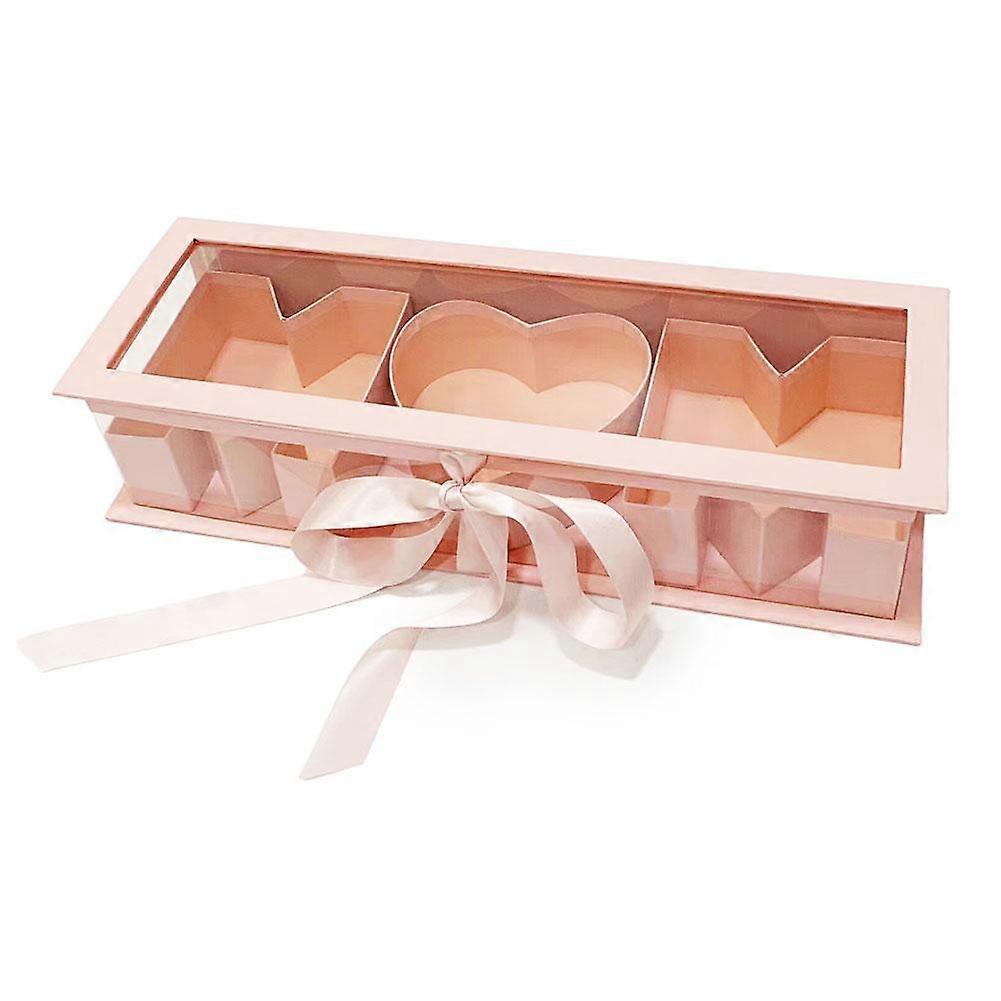 Anneler Günü Çiçek Kutusu Boş Çiçek Hediye Kutusu Doldurulabilir Ambalaj Karton