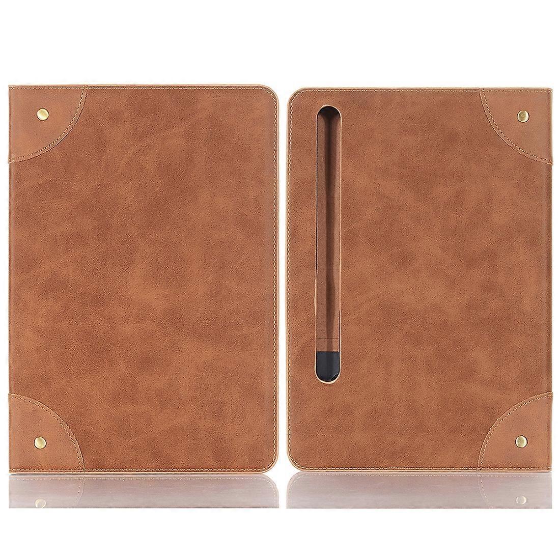 Retro Book Leather Tablet Case