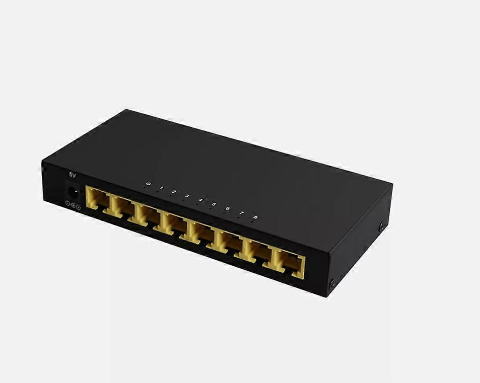 8-Port Gigabit Desktop Netzwerk Switch Ethernet RJ45 LAN Verteiler HUB NEU DHL