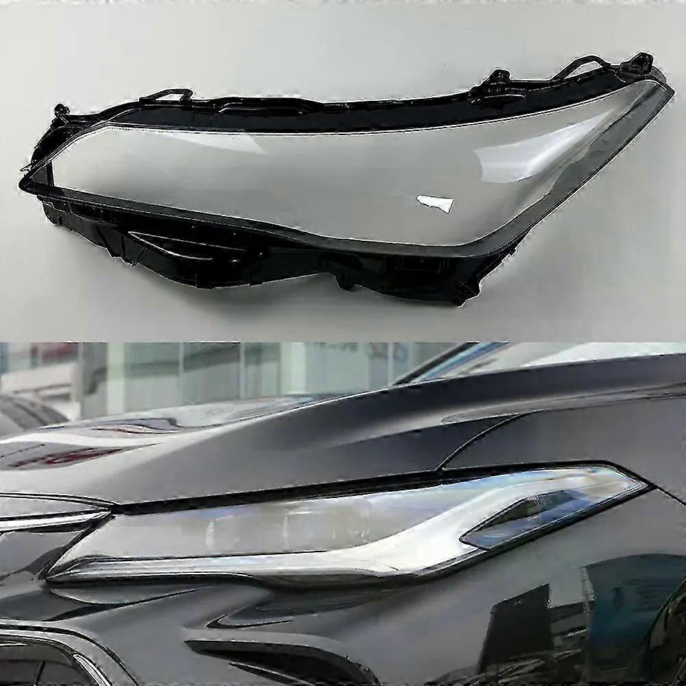 For Toyota Avalon 2022 2023 Front Headlight Shell Lamp Shade Transparent Headlamp Cover Plexiglass Replace Original Lampshade