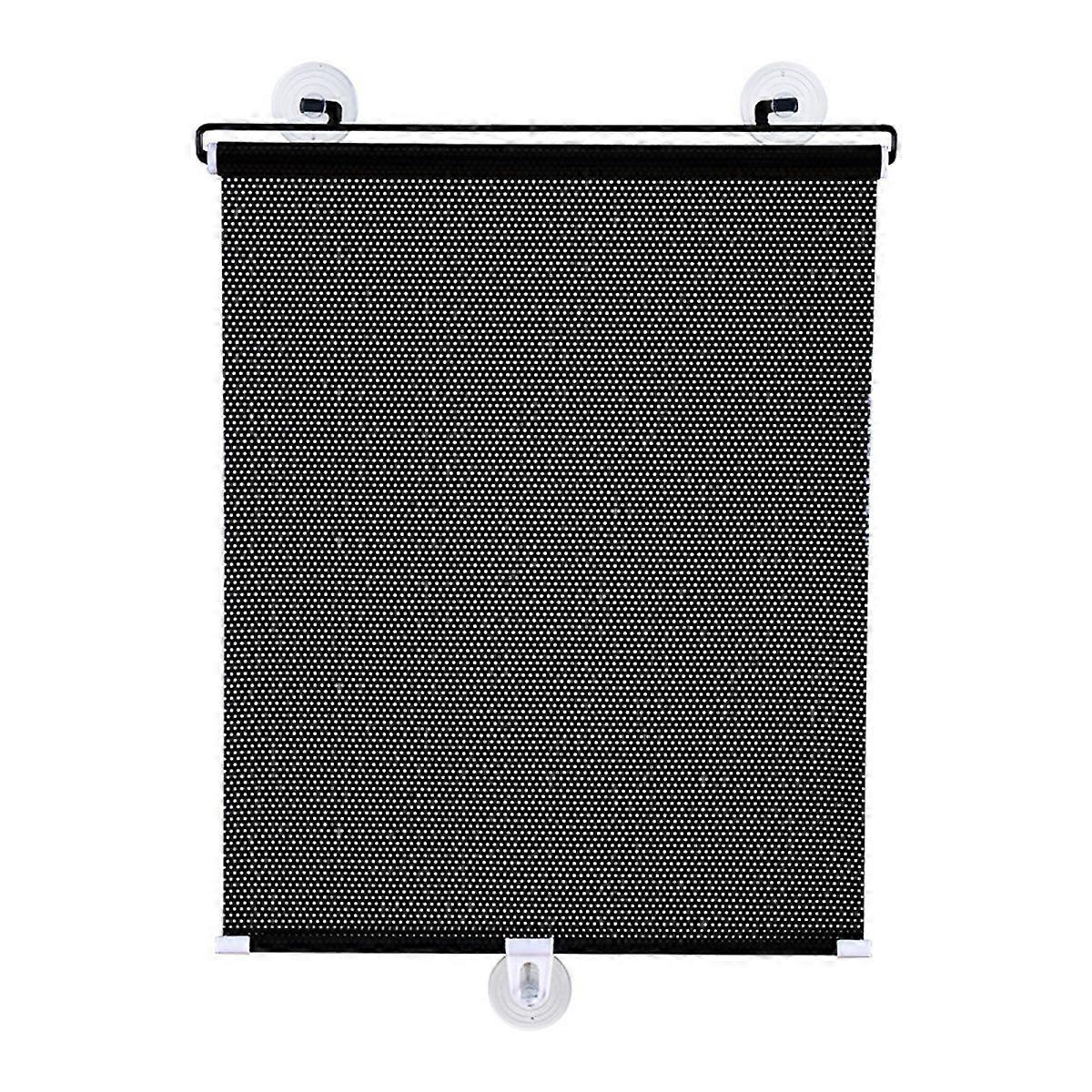 Blind with suction cups,  PVC, 40 x 60 cm, Black