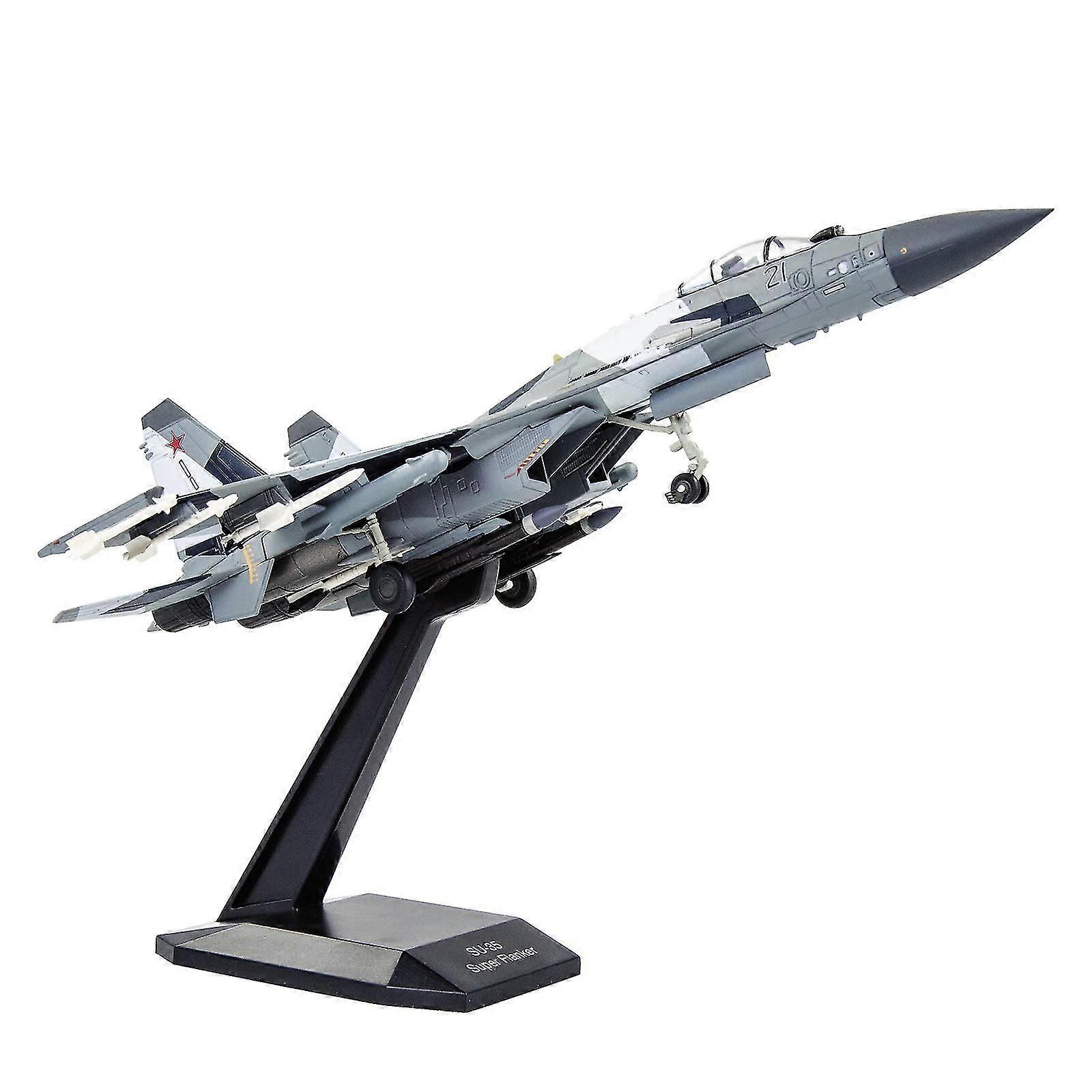 Modelo Militar de Caça de Metal Su-35
