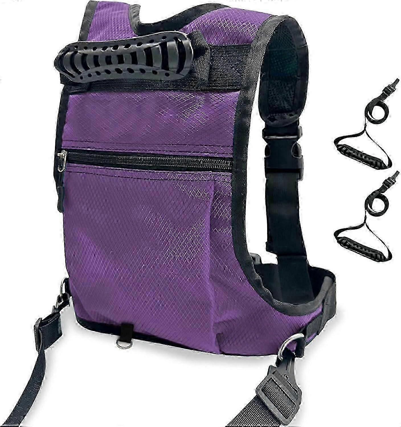 Ski Harness Trainer Shocks Absorbing Leashes Snowboard Harness For Kids Teach Your Child The Speed Control Of Skiing(A)