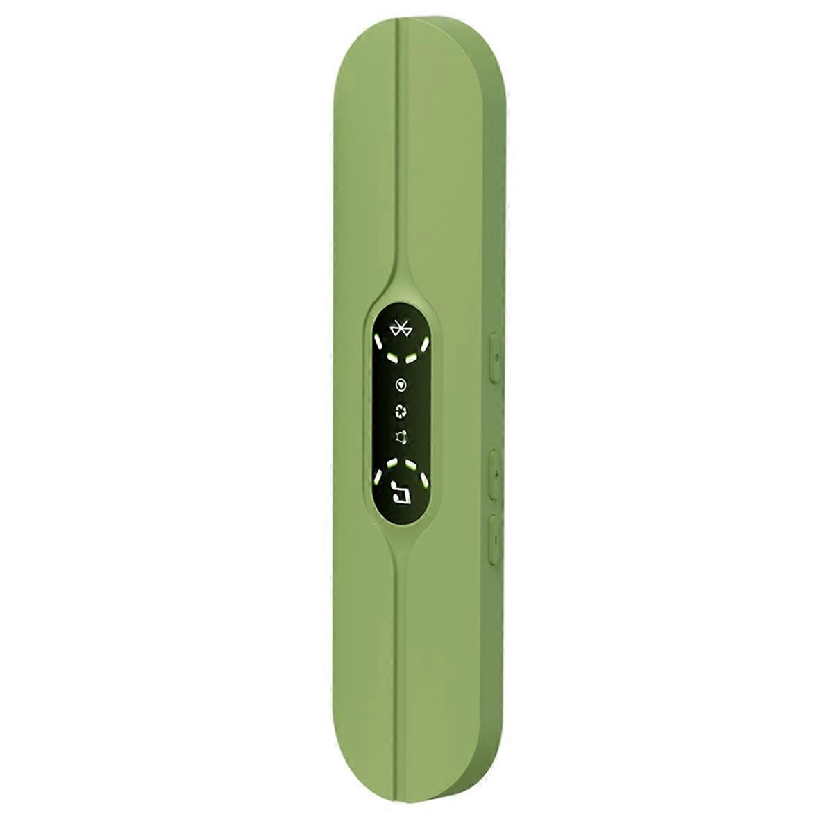 Bone Conduction Wireless Bluetooth Music Box Sleep Speaker LED Screen Sleeping Pillow Bluetooth Small Speaker Green