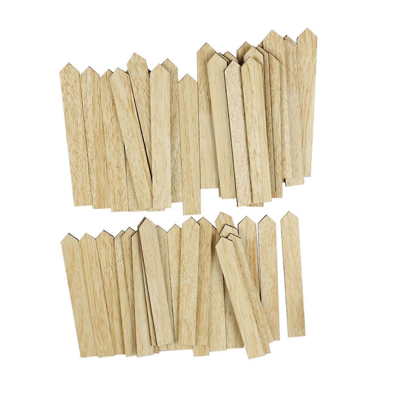 50Pcs Reusable Rectangular Plant Labels for Gardening - Durable Tags for Easy Plant Identification and Organization