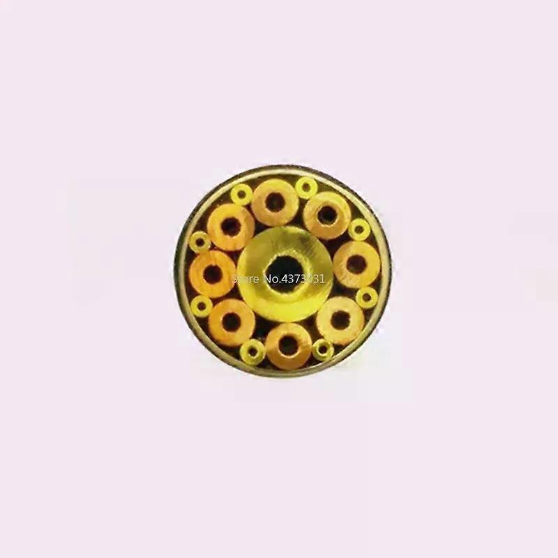 Shibingsheng 5mm Mosaic Pin Rivets for Knife Handle Screw Decorate 9 Kinds Design Exquisite Style Mosaic Pin Knife Handle Tool Length 9cm