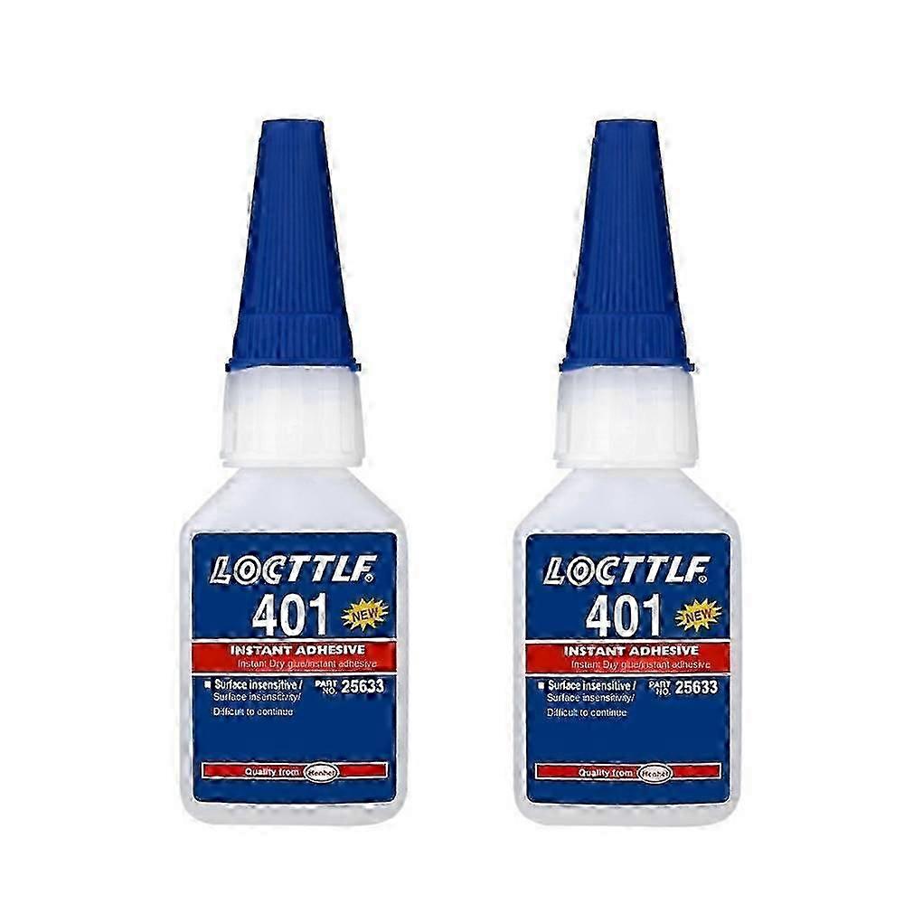 2pcs 20g Super Glue Extra Strong Premium Quality Adhesive Plastic Rubber Leather
