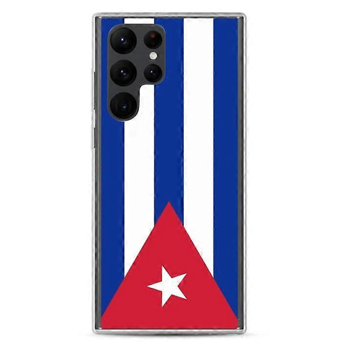 Phone Case - PIXELFORMA - Cuba Flag - Compatible with Samsung Galaxy S22 - Multicolor - TPU