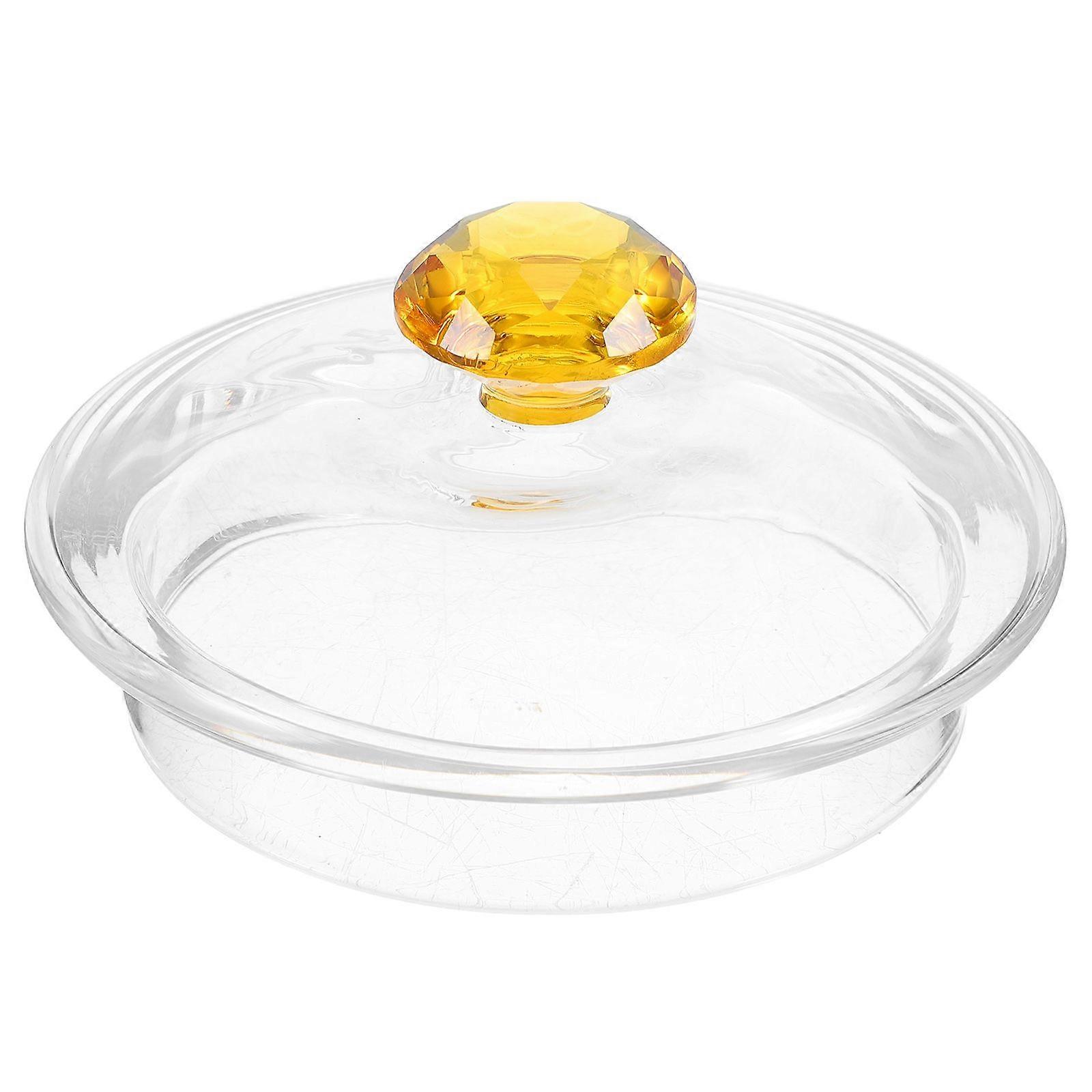 Glass Teapot Lid Replacement Part Transparent Design Suitable for Observing Tea Color and Strength Tight Seal to Preserve Flavor Ideal for Home and Of