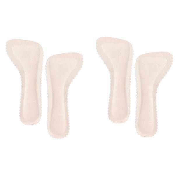 6x2 Pairs High Heel Shoe Pad Anti Slip Sweat Absorption Comfortable Apricot