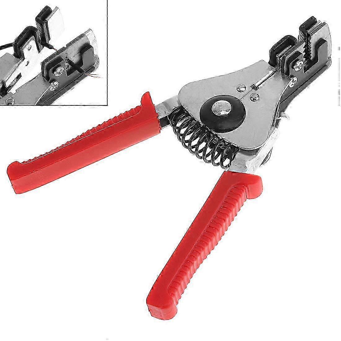 Precision Wire Stripper - Automatic Cable Cutter for Stripping, Cutting & Crimping