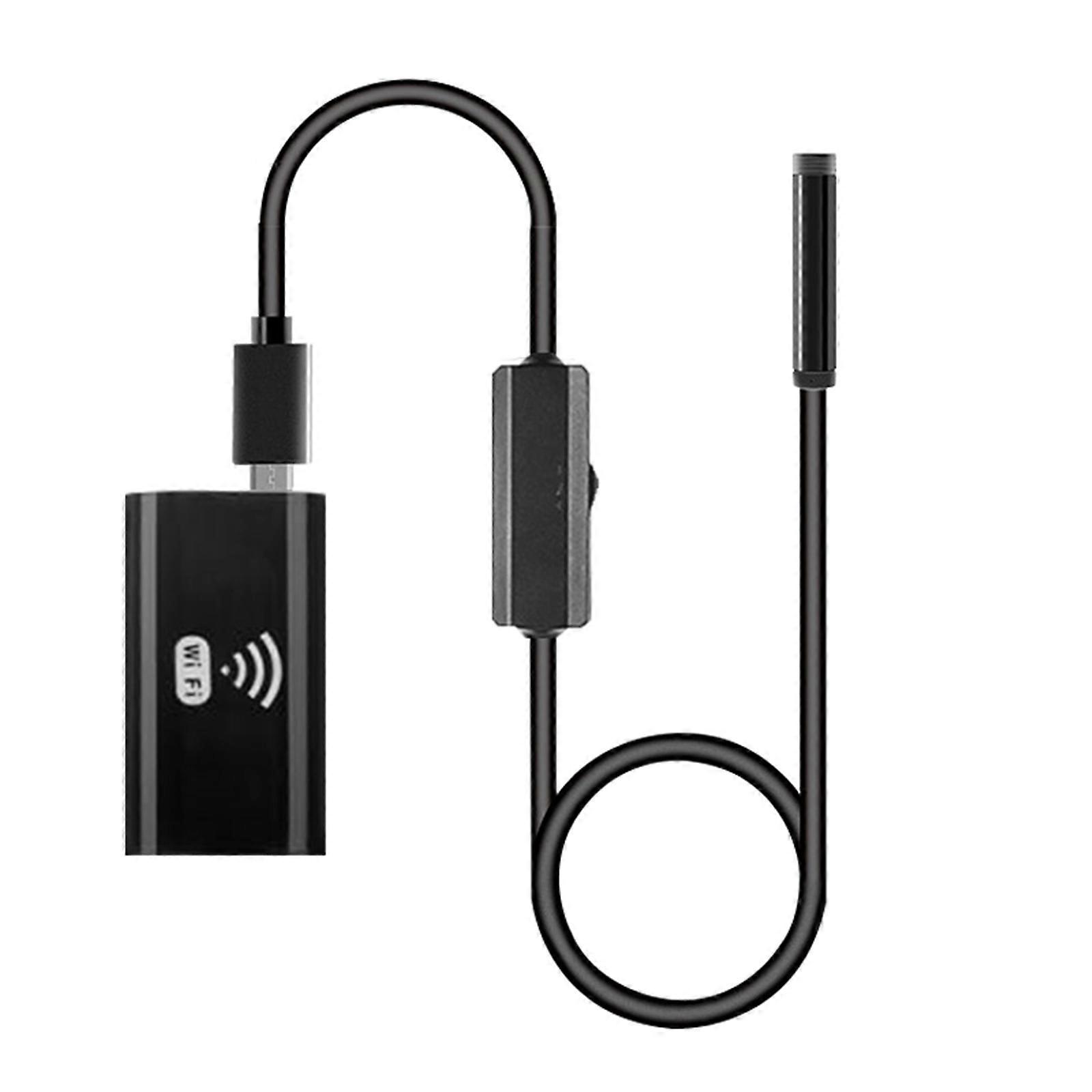Industrial Endoscope, Borescope Inspection Camera, IP67 Waterproof Camera, Sewer Camera with 6 LED Light