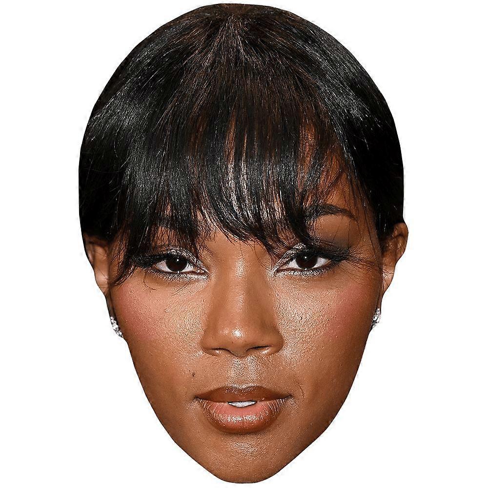 Afiya Bennett (Fringe) Celebrity Mask, Flat Card Face