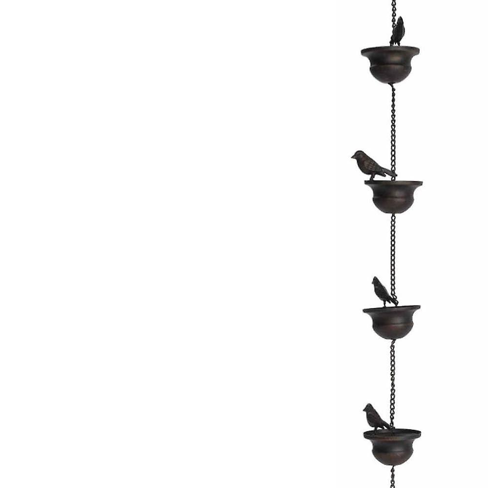 Rain Chain, Metal Decorative Gutter Ornament, Roof Gutter Decor, Drain Chain Model 1