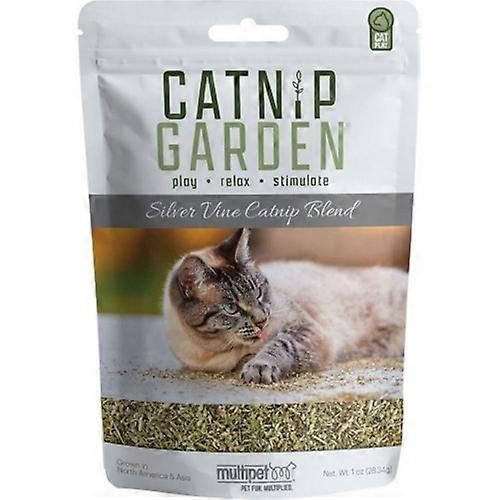 Multipet Multipet Catnip Garden Silvervine Catnip, 1 Oz