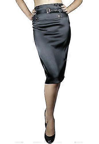 Elevated Satin Waist Skirt Available