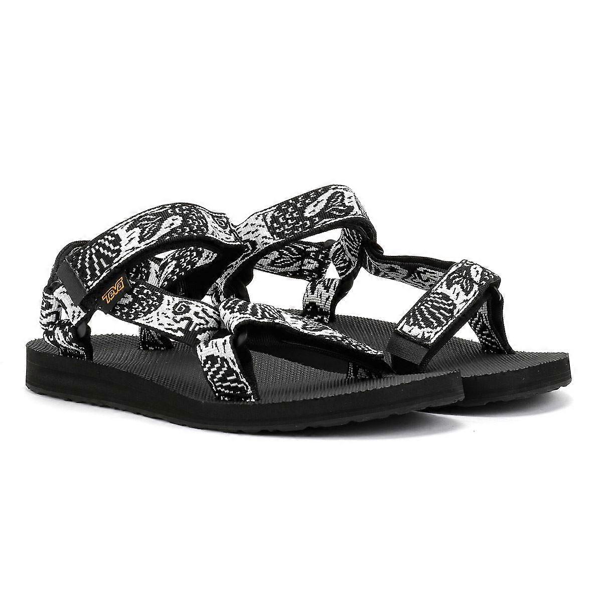 Teva Original Universal Women's Black/White Sandals