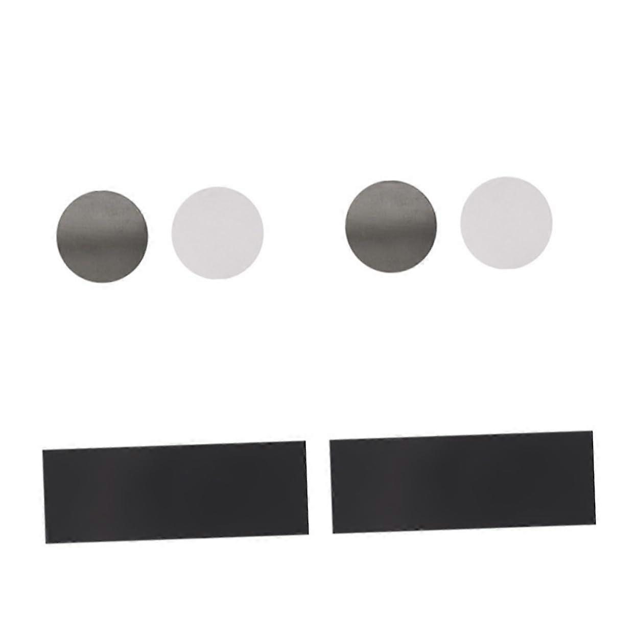 Acrylic Adhesive Magnetic Tape Strips For Projects, Multi Size Set, Adhesive Backing, Metal Surface Compatible